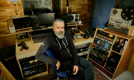 James Loughrey Interview at Axe and Trap Studios